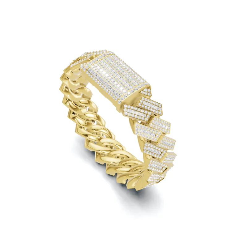 Monarch Diamond Link Bracelet