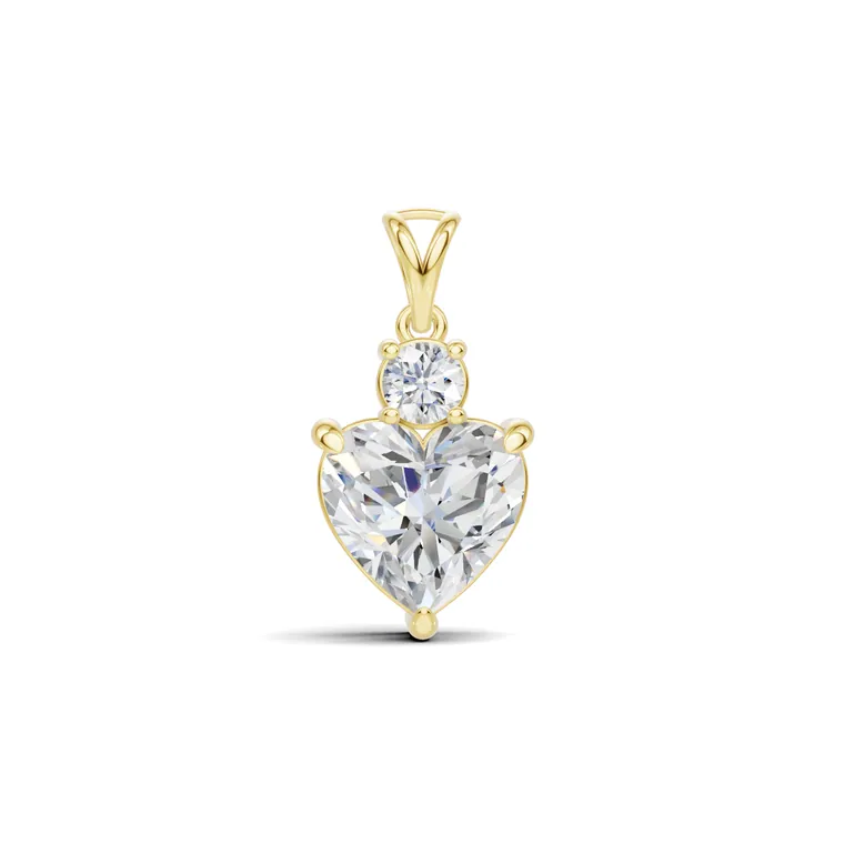 Radiant Heart Duo Pendant