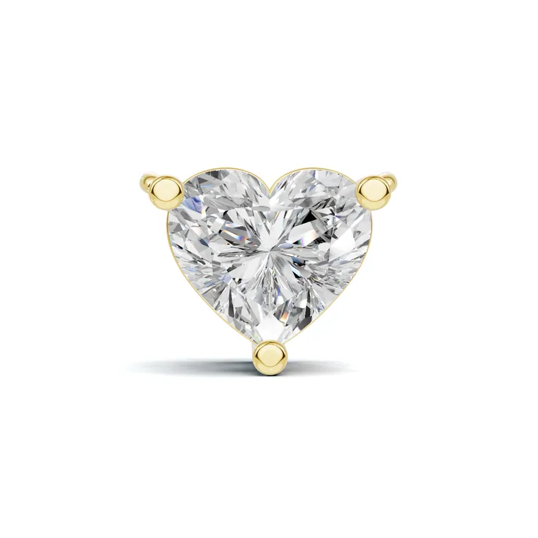 Classic Heart Solitaire Pendant
