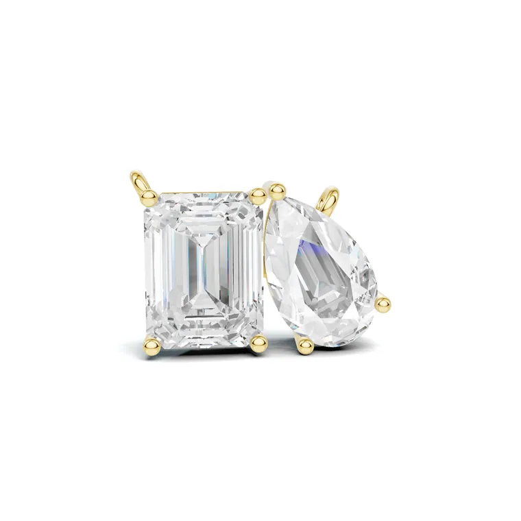 Radiant Pear Duo Pendant