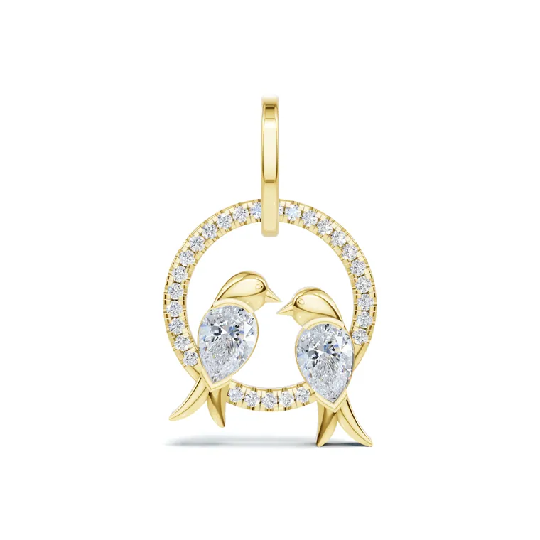 Eternal Lovebirds Pendant