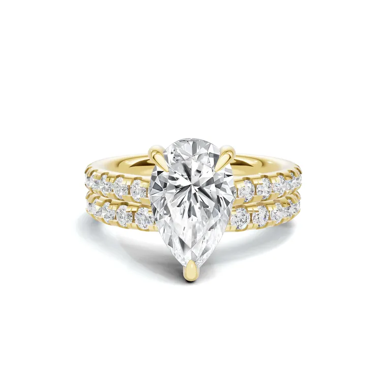 Pear Luxe Eternity Ring