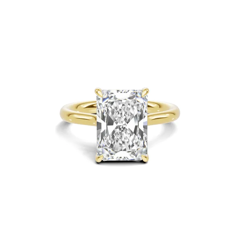 Radiant Serenity Solitaire Ring