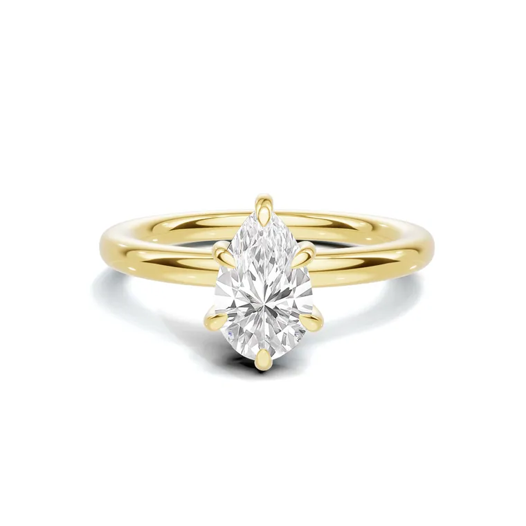 Elara Pear Grace Ring
