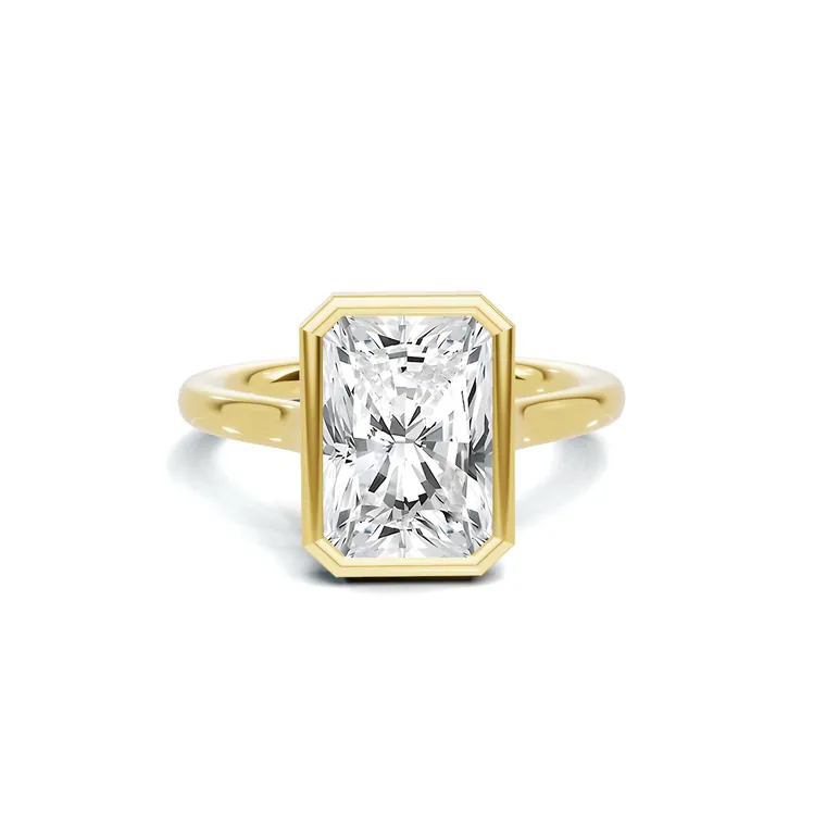 Valencia Emerald Bezel Ring