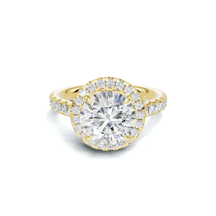 Eliora Round Halo Ring