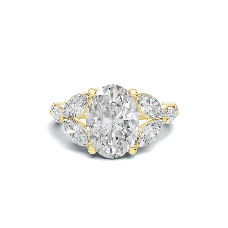 Oval Regal Flourish Ring