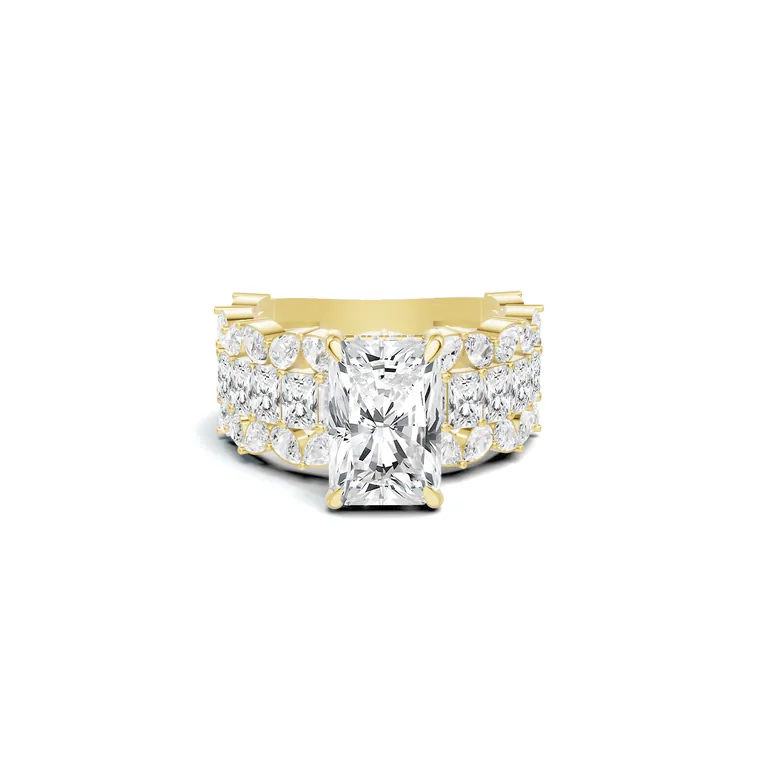 Modern Radiance Solitaire Ring