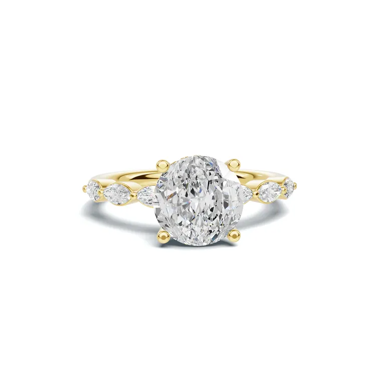 Eterna Marquise Oval Ring