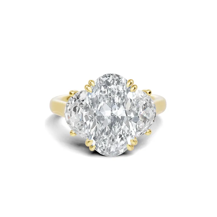 Aurora Trinity Oval Ring