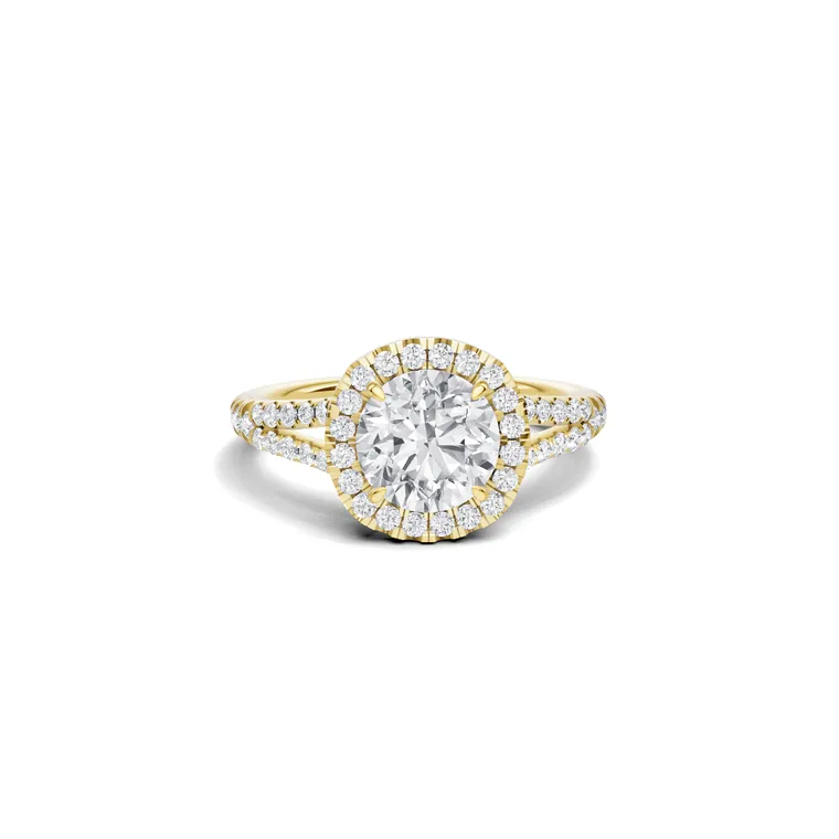 Radiant Embrace Halo Ring