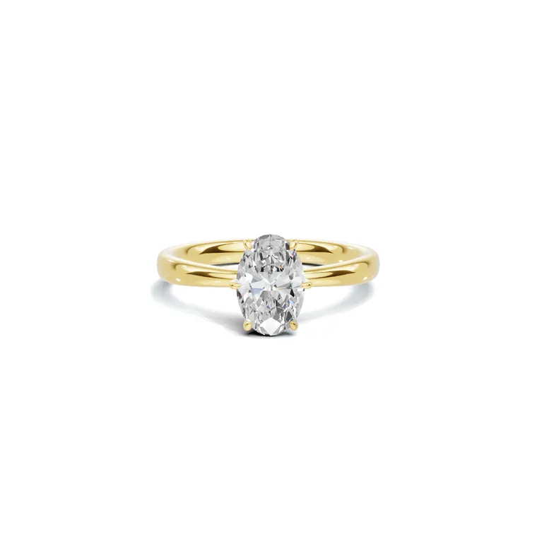 Elaria Oval Poise Ring