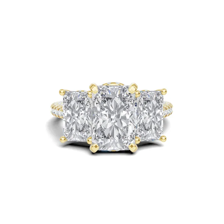 Celestia Radiant Diamond Ring